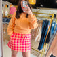 Apricot Crewneck Pullover
