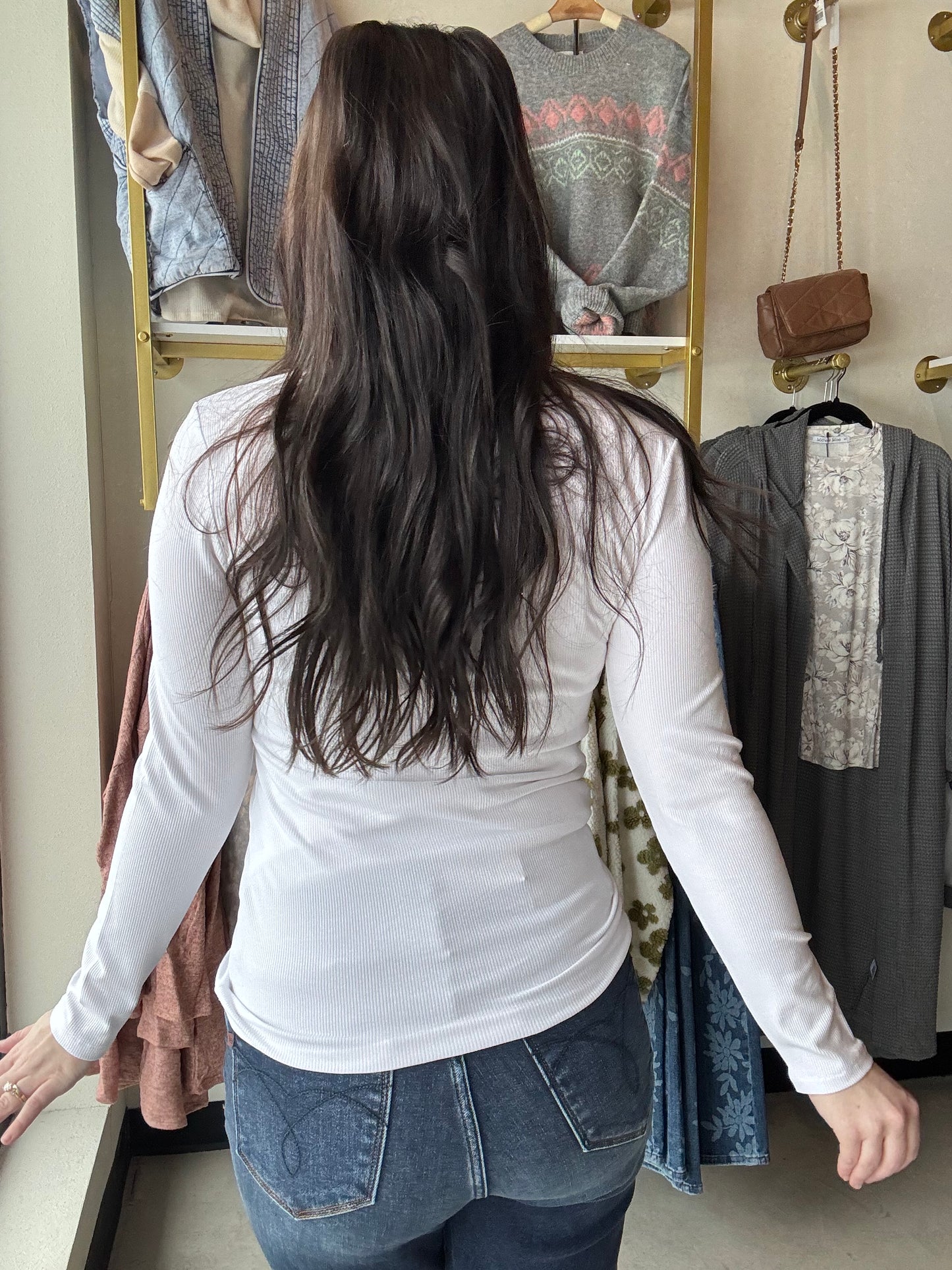 White Pure Comfort Long Sleeve