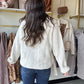 Embroidered Floral Accent Sweater