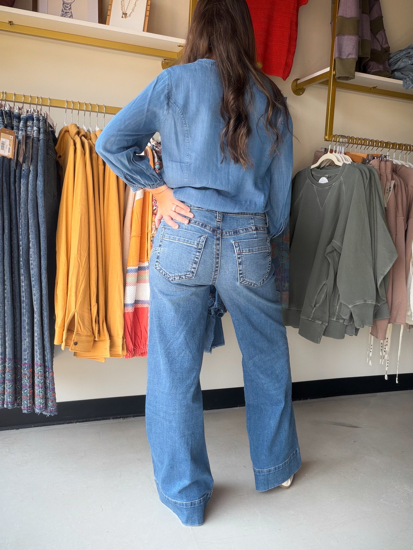 Maya High Rise Wide Leg