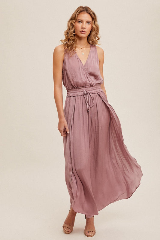 Hem & Thread Mauve Maxi