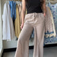 Mocha Woven Wide Leg Pants