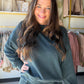 Teal Heather Jasse Top
