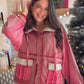 Crimson French Terry Jacket