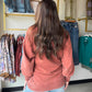 Rust Pigment Dyed Pullover