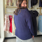Navy Lightweight Lake Sweater