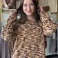 Camel & Brown Cozy Pullover