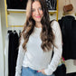 White Stacey Top