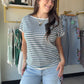 Lavender Multi Stripe Sweater