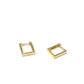 Gold Square Huggies