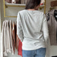 Grey Larissa Long Sleeve