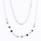 Waterproof Necklace 15" Layered Apatite Station Narelle