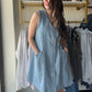 Light Denim Braided Dress
