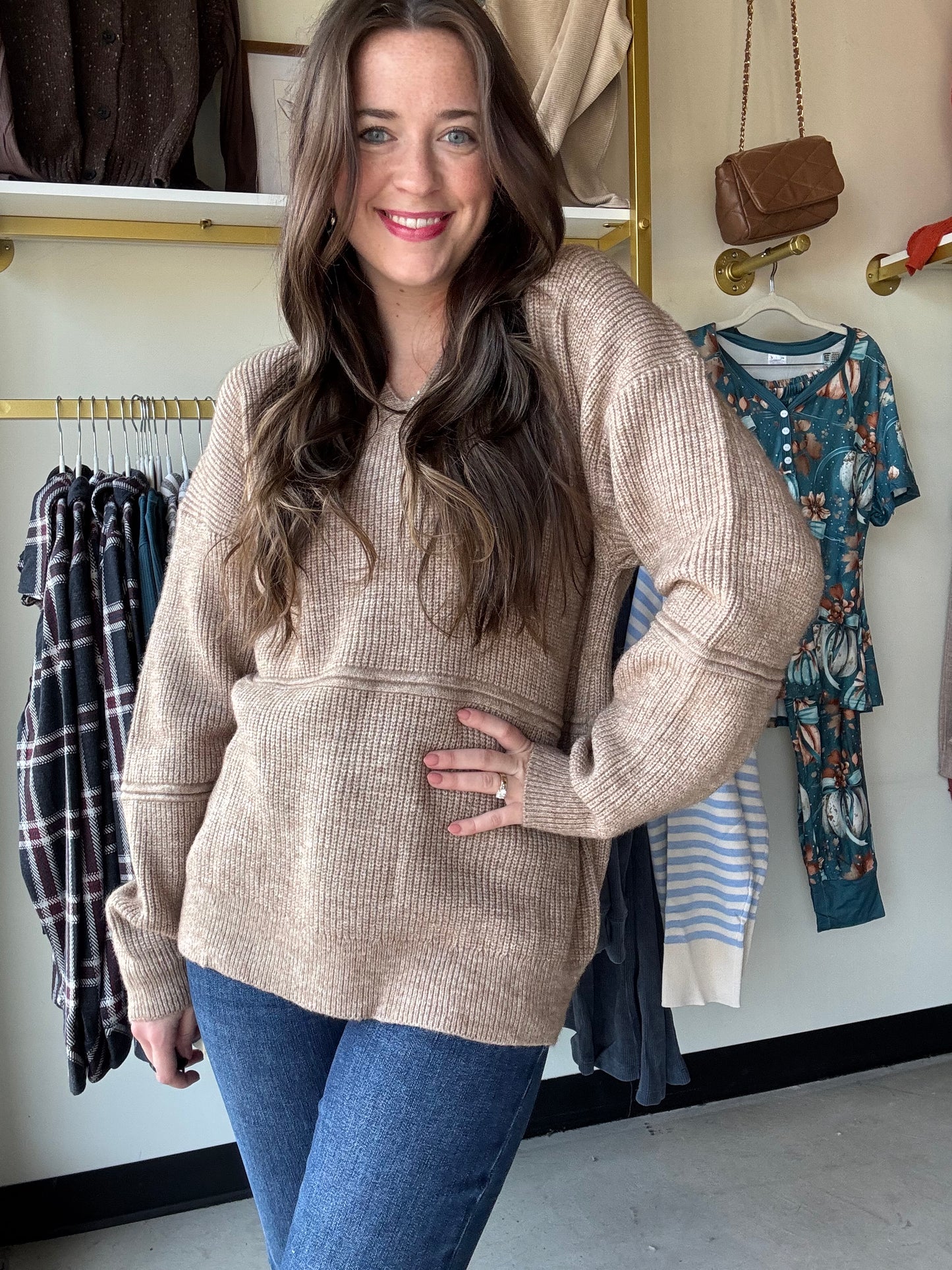Mocha Sweater Hoodie