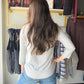 Blue Dog Scoop Neck Top