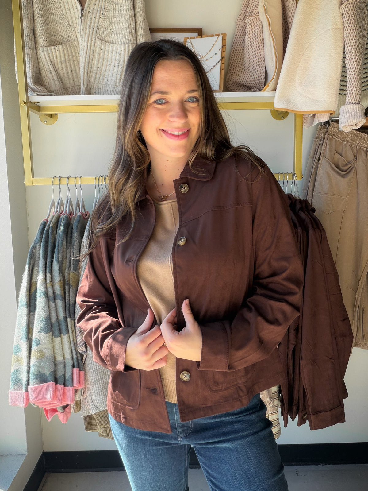 Dakota Button Up Jacket