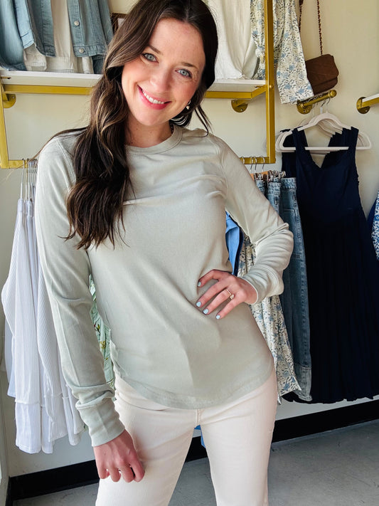 Aqua Mist Stacy Top