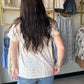 Ditsy Floral Lace Trim Tee