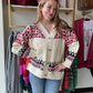 Cable Knit Holiday Sweater