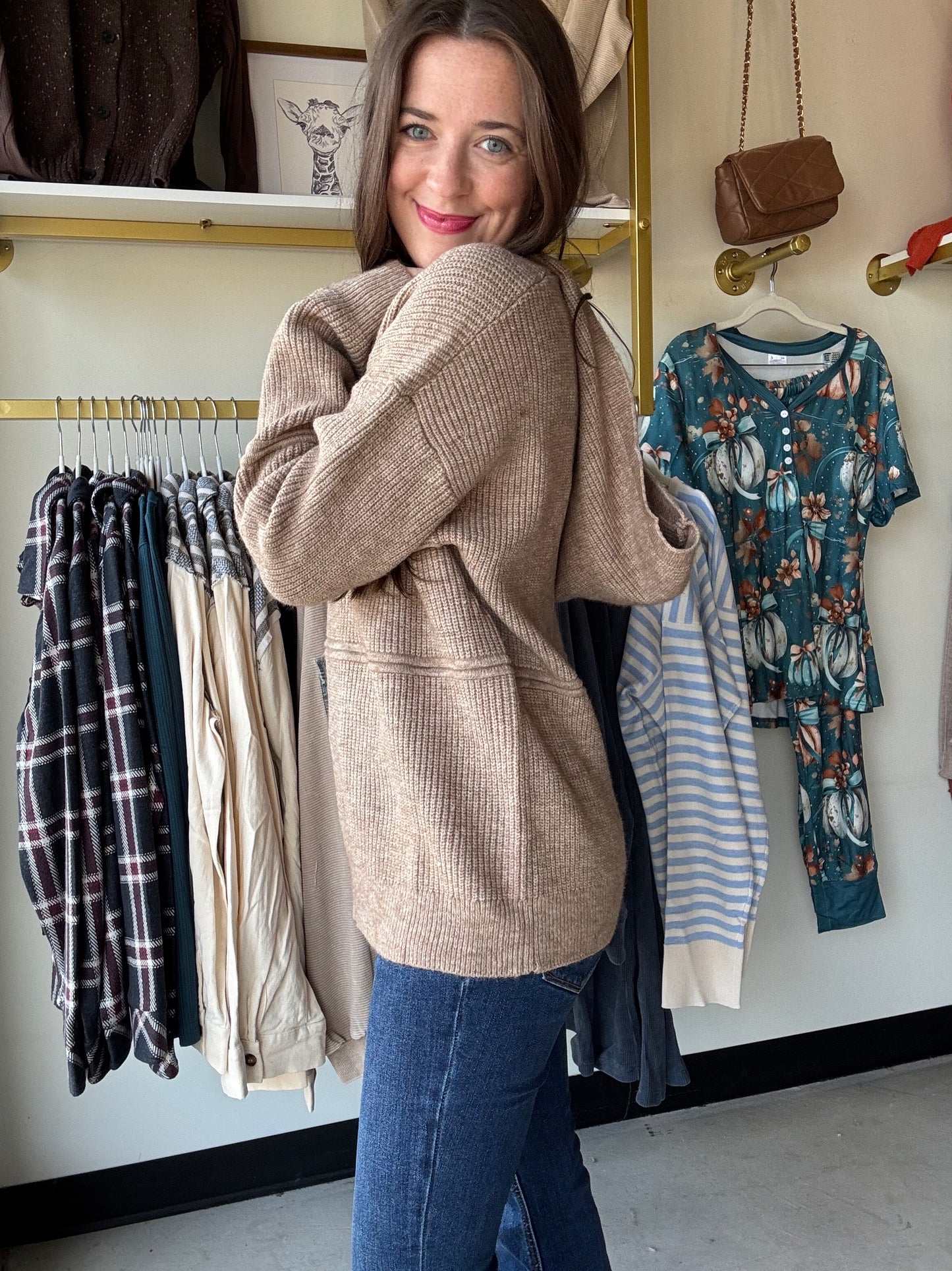 Mocha Sweater Hoodie