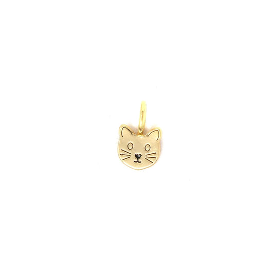 Gold Cat Charm