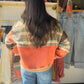 Rust Olive Mineral Washed Pullover