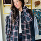 Navy & Red Plaid Cassian Shirt