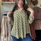 Pink Flower Motif Lizzy Top