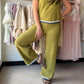 Avocado Knit Sweater Travel Set