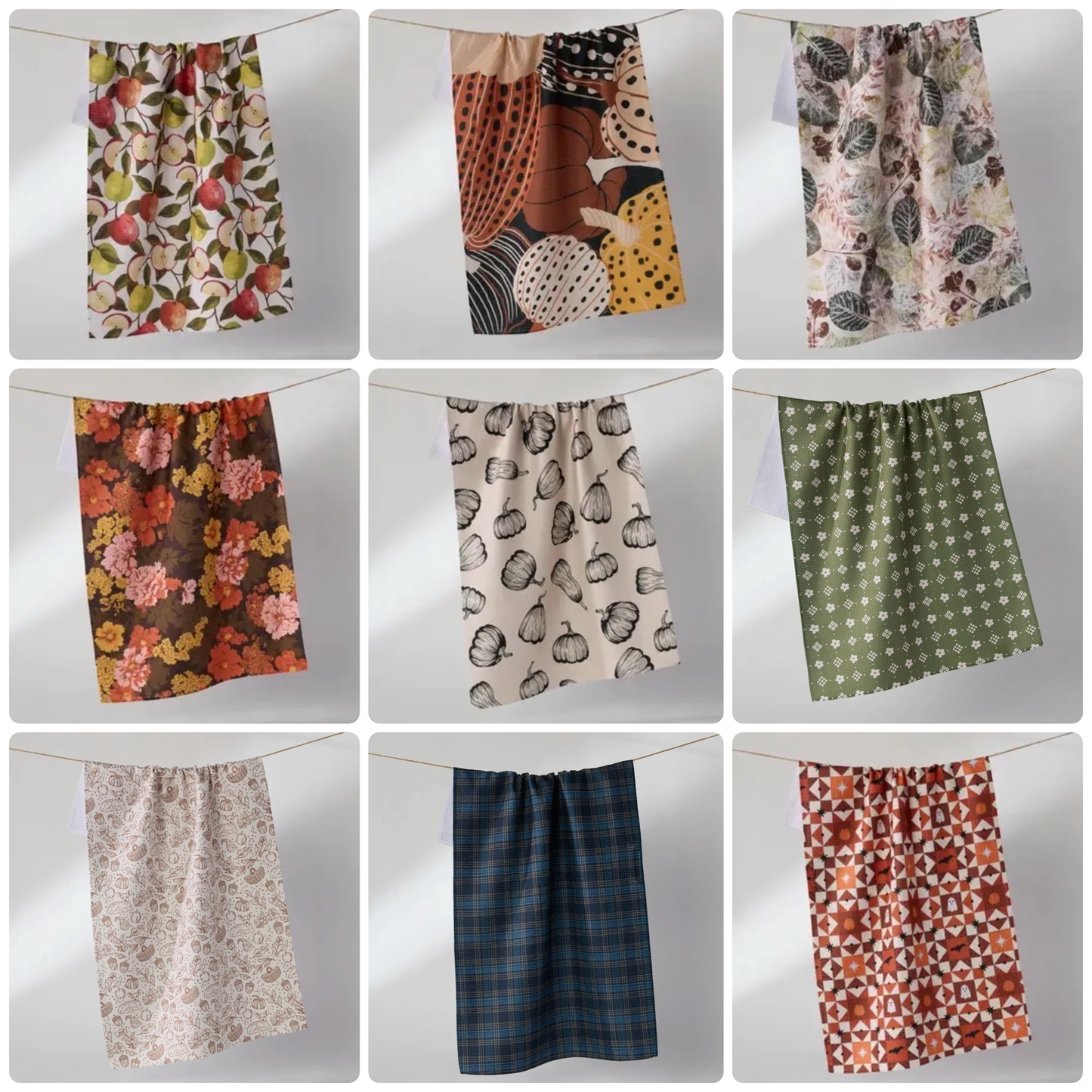 Fall Geometry Towel Preorder