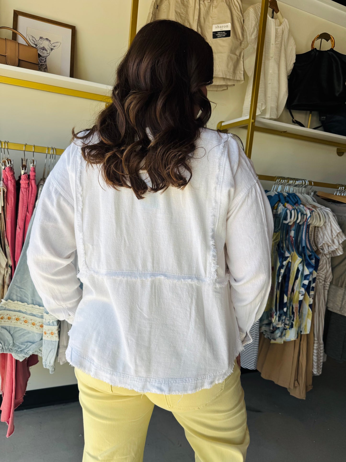 Antique White Vesna Top
