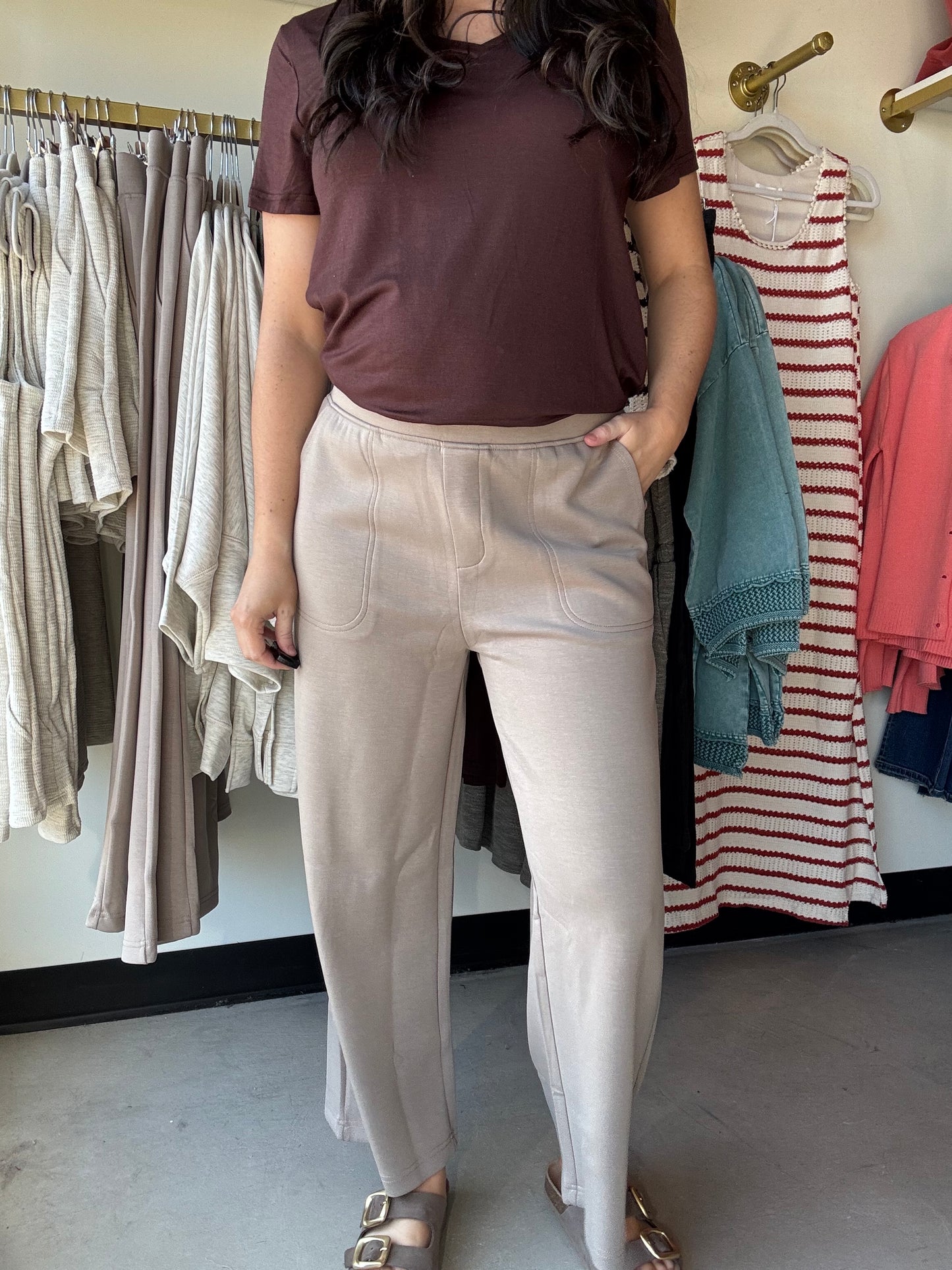 Taupe Madrid Pants