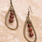 Sherri Earrings in Red