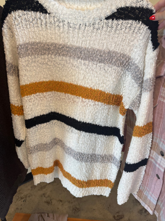 #8 Striped Sweater