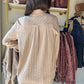 Camel Ivory Cassian Shirt