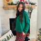 Red Christmas Plaid Skort