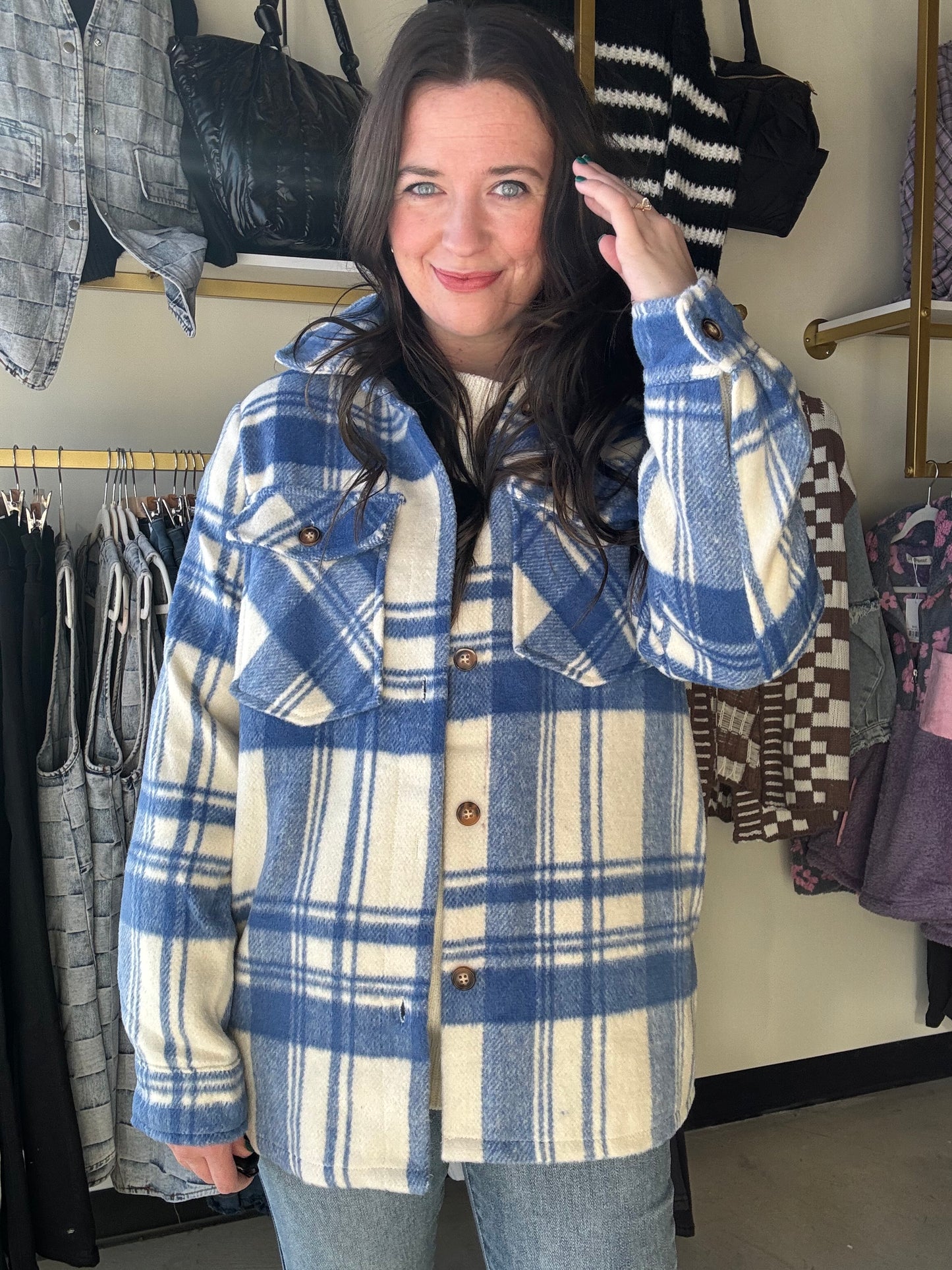 Luna Classic Plaid Jacket