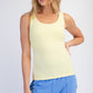 Yellow Butter Soft Tank - Plus