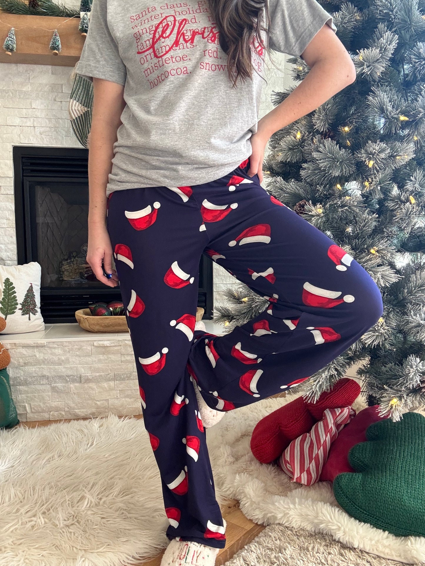 Santa's Nightcap Lounge Pants