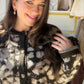 Sadie Animal Print Knit Cardigan