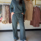 Teal Heather Jasse Bottoms
