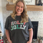 Holly Jolly Patchwork Tee