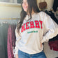 Ivory Merry Christmas Crewneck