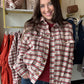 Rust & Mocha Plaid Jacket