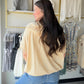 Taupe Short Sleeve Hoodie