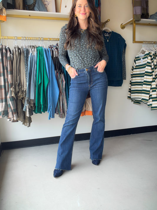 Stella High Rise Flare Jeans