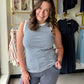 Blue & White Classic Stripe Tank