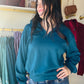 Teal Scuba Half Zip