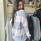 Denim Blue Striped Pullover