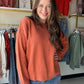 Pumpkin Gianna Pullover Sweater